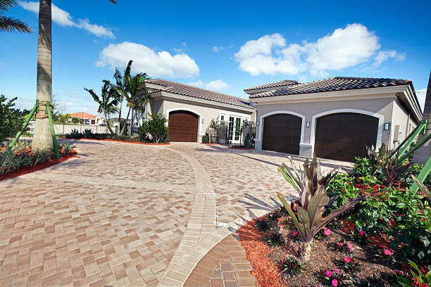 Residential Paver Driveway in Nokomis, FL